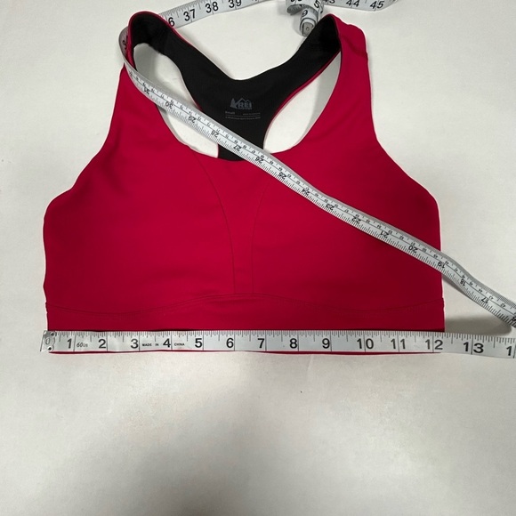 2 for$15 REI Red and Black Racerback Sports Bra - Picture 6 of 10